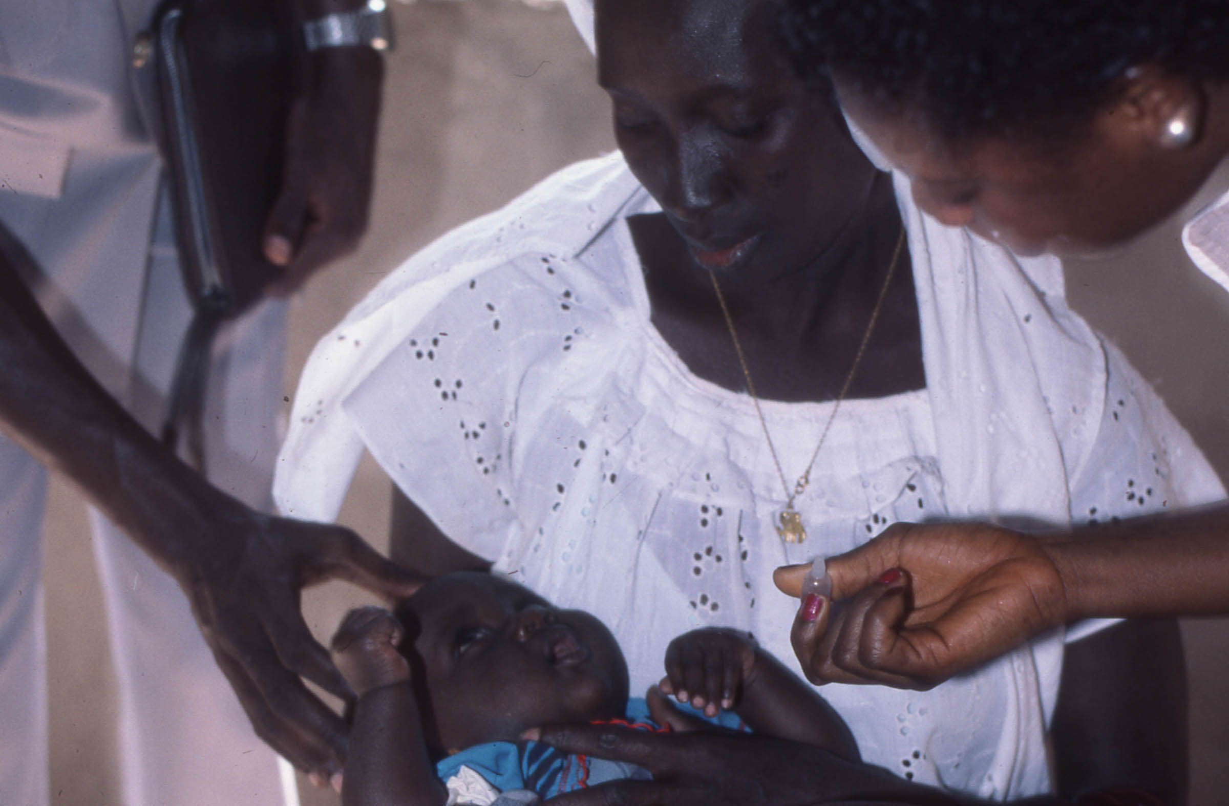 Polio immunizations in 1988