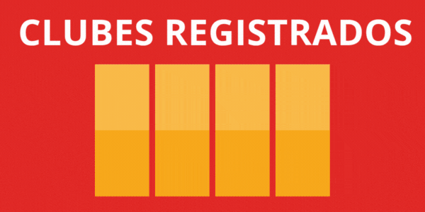 clubes registrados 3042